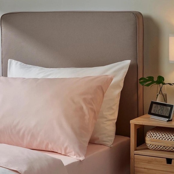 IKEA DVALA Pillowcase Set Light Pink Queen - Picture 4 of 4